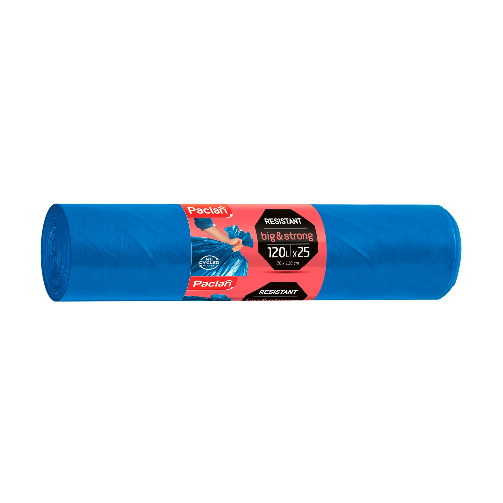 Пакети для сміття Paclan Big &amp; Strong 120 л, 25 шт